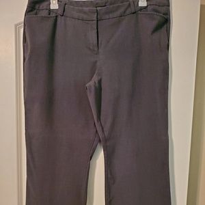 18W Gray dress pants